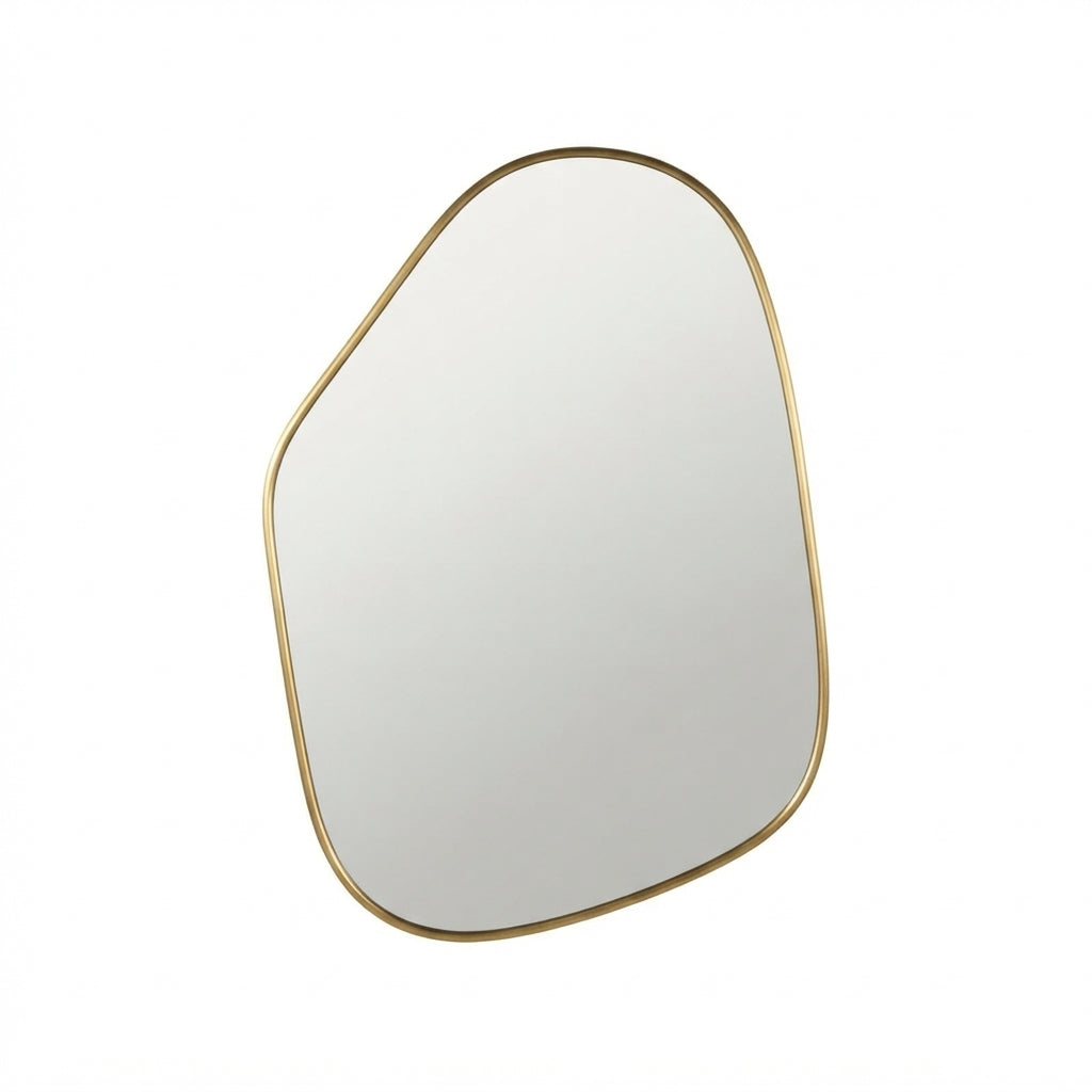 Moroccan Pebble Brass Mirror