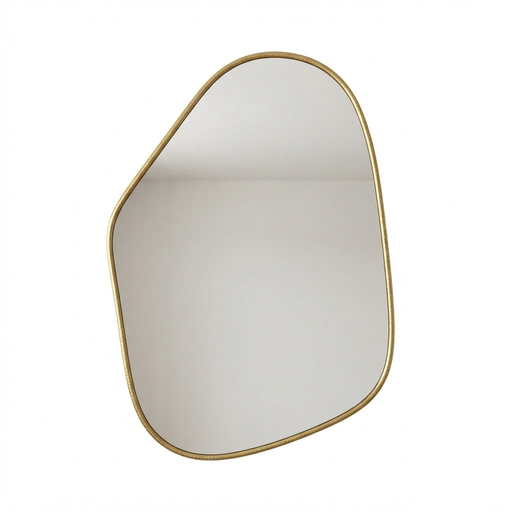 Moroccan Pebble Brass Mirror