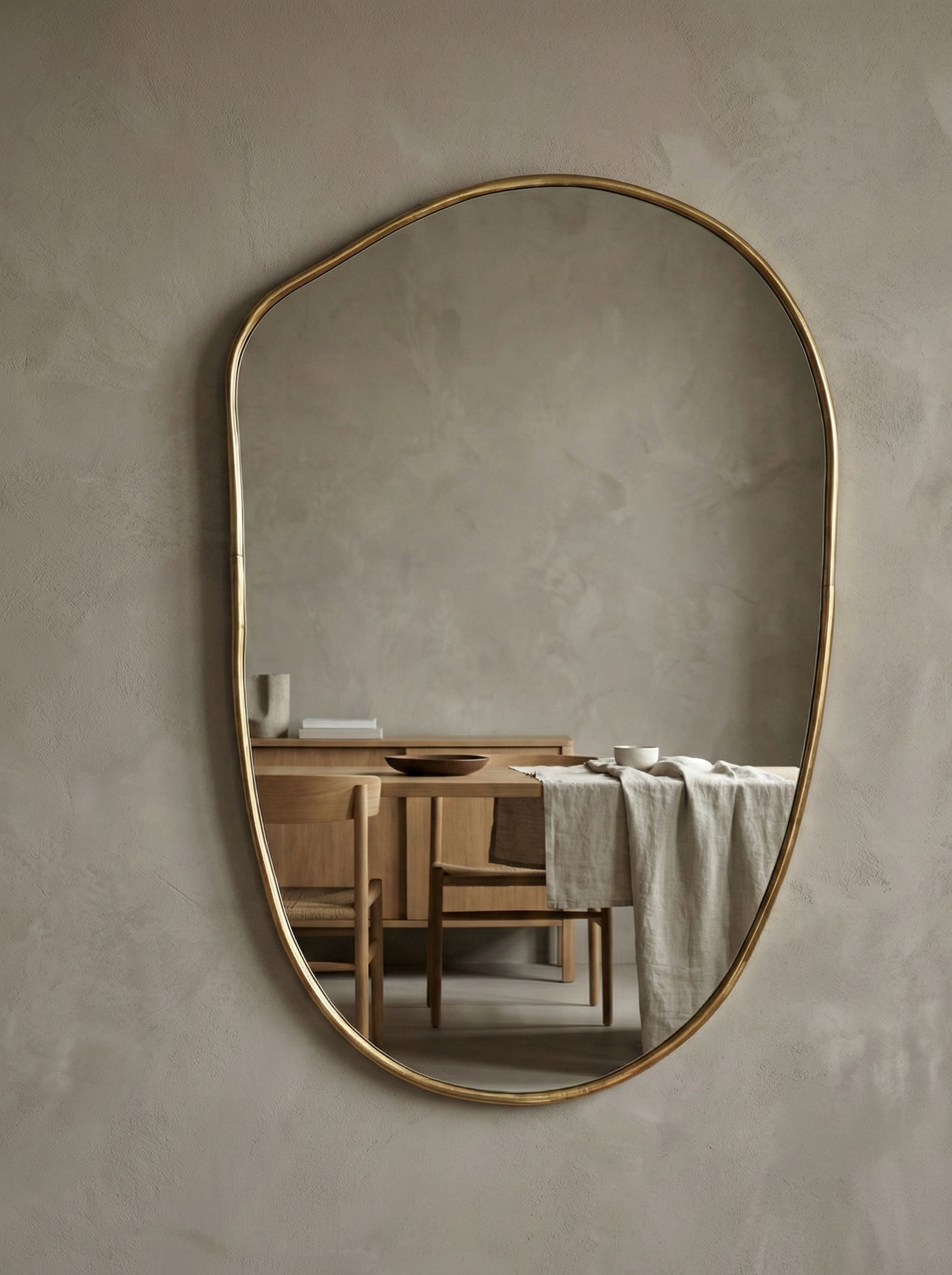 Luxury Moroccan Style Gold Framed Mirror - Premium Home Decor by Chabichi