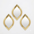Mini Moroccan Brass Mirror — Eye — 10 cm