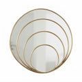 Atlas Halo — Handcrafted Moroccan Brass Mirror