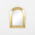 Mini Moroccan Brass Mirror — Arch — 10 cm